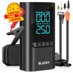 Jump Starter Power Pack with Air Compressor