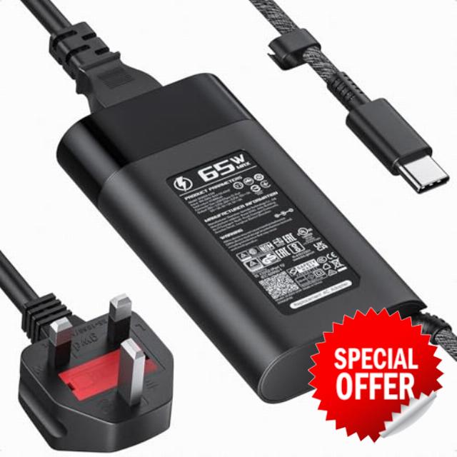 HP Laptop Charger USB C 65W/45W Type C Power Adapter for HP EliteBook Elite Spectre X360 X2 830 1030 1040 Envy 11 13 14 15 ProBook 430 G6 G7 G8 Chromebook Pavilion