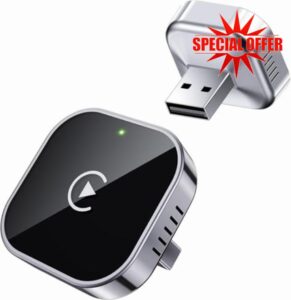 Wireless CarPlay Adapter 2025 Upgrade Wired CarPlay to Wireless