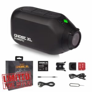 DRIFT Ghost XL Sport Action Camera 1080P Sport WiFi IPX7 Waterproof Wearable Live Stream Vlog Motorcycle Bicycle Helmet Cam