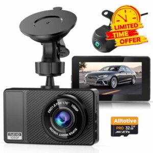 Alltotive Dash Cam Front and Rear