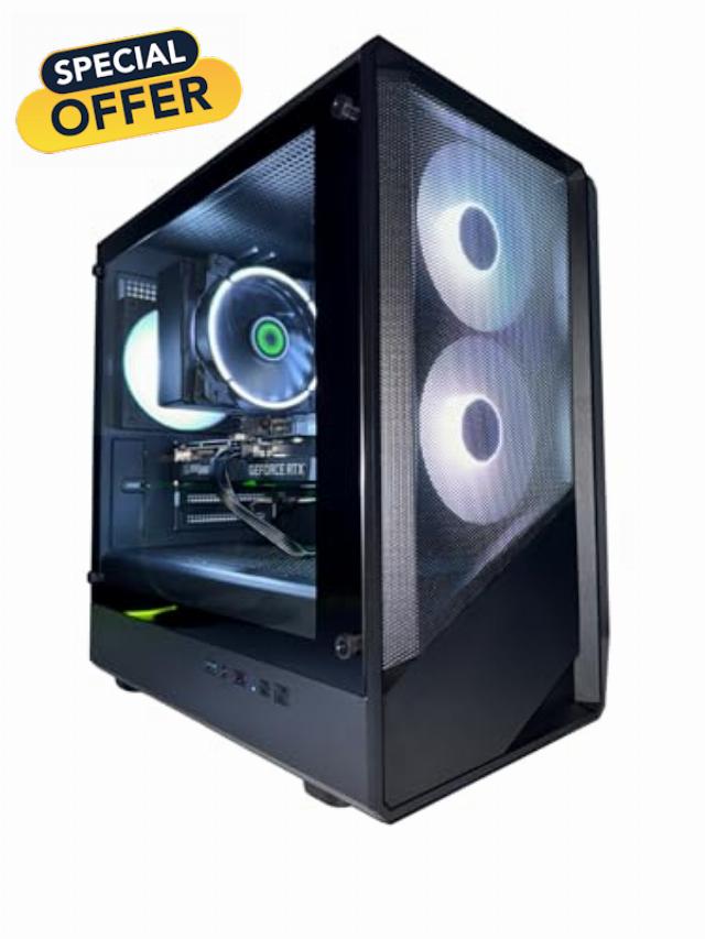 Power Gaming PC Intel Core i7 • High-Performance • 32GB RAM • RTX 3060 12GB • 1TB SSD NVME • Premium Glass Case Gaming PC• Windows 11 | WiFi | Ultra Fast (Core i7 14th Gen)