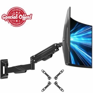 ELIVED Monitor Wall Mount for 17-43 Inch Ultrawide Screens