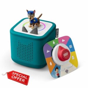 TONIES Tropical Toniebox 2 Play Set with PAW Patrol Chase Tonie