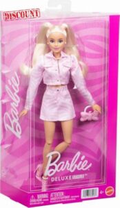 Barbie Deluxe Style Doll #9 in Pink Denim Outfit