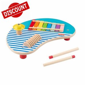 Fisher-Price Wood Toddler Toy Musical Table