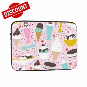 Sweet Ice Cream printed Laptop Case Laptop Bag Portable Computer Protective Bag