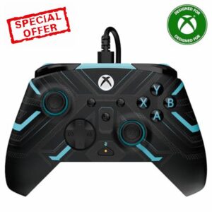 Turtle Beach Rematch Advanced Titan Steel Wired Gaming Controller for Xbox and PC – Glow