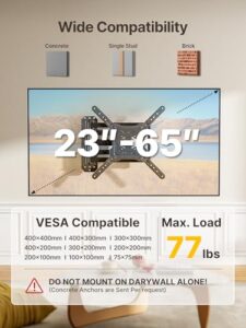 946mm Long Arm Full Motion TV Bracket