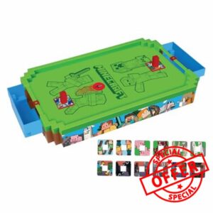 Ambassador x Minecraft - Overworld - Premium Series - Arcade Air Hockey Table