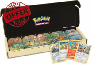 Pokémon TCG: Kanto Friends Mini Tin 5-Pack Bundle (10 Booster Packs
