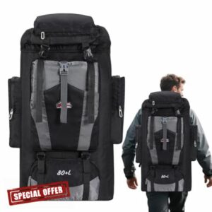 Gkstly 80L Hiking Backpack for Men Women