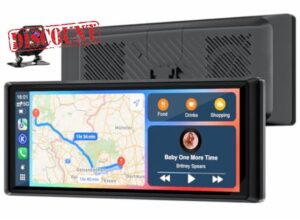 8.1" Wireless Portable Car Play Screen for Apple Carplay & Android Auto