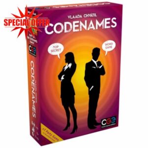 Czech Games Edition | Codenames | Party Game | Ages 10+ | 2-8 Players | 15 Minute Playing Time