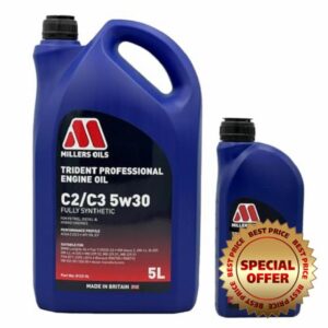 Millers Oils Trident Professional C2/C3 5W-30 5W30 Fully Syn Engine Oil 6 Litres