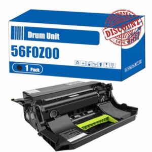 Compatible for Lexmark 56F0Z00 Drum Unit MS310d MS310dn MS312dn MS410d MS410dn MS415dn MS510dn MS610de MS610dn MS610dte Printers (1 Pack Black)