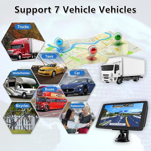 HGV with 2025 UK Maps