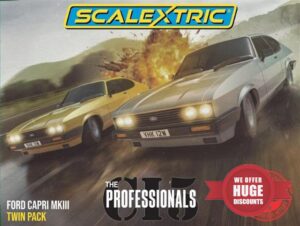 Scalextric C4642 The Professionals Capri Twin Pack Slot car racing