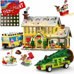 HOGOKIDS Advent Calendar 2025 Christmas Building Set with Light