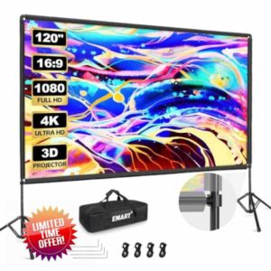 EMART Outdoor Projector Screen with Stand