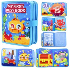 Sythrix Busy Board for Toddlers