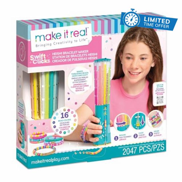 Make It Real Swift Clicks Heishi Bracelet Maker