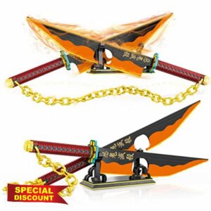 TOY PLAYER Demon Slayer Katana Sword Building Blocks Set