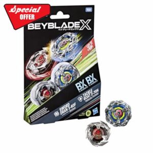 Beyblade X Tackle Goat 2-70N & Sword Dran 3-60F Dual Pack Se