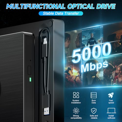 Compatible with Laptop Desktop PC Windows XP/7/8/10/11 Mac