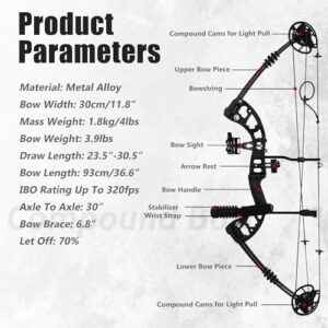 Full Black Tactical Design for Target Practice
