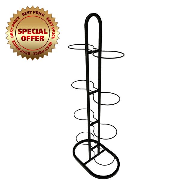 LOVIVER 8 Tier Vertical Soccer Ball Rack