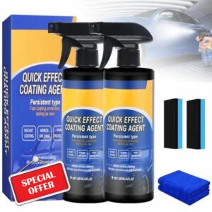 2Pcs Advanced Car Quick-Acting Coating Agent Spray
