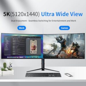 5K(5120×1440) DUAL QHD PC Monitors