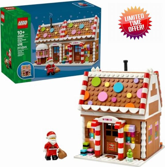 LEGO Gingerbread House Building Set 40809