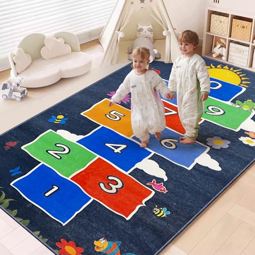 Educational Number Carpet for Toddlers & Children (Hopscotch