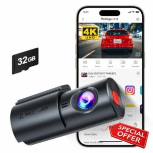 REDTIGER 4K Dash Cam Front