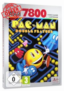 PAC-MAN Double Feature (compatible with Atari 2600+