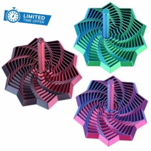 Fukaisu 3pcs Expanded Sensory Fidget Stars