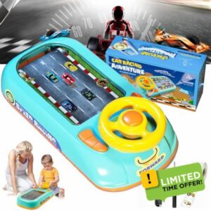 NNBWLMAEE Race Adventure Car Steering Wheel Toy
