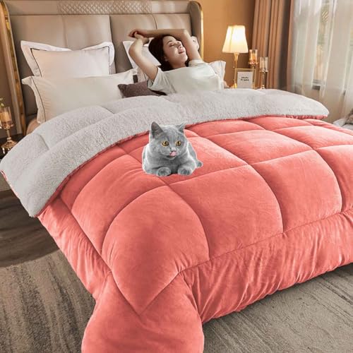 Thicken Winter Warm Lamb Velvet Comforter