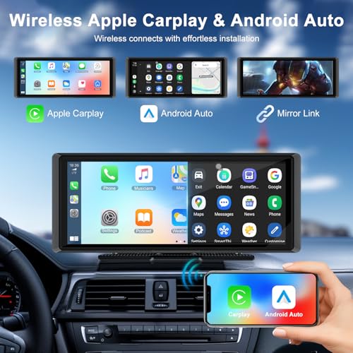 Carplay Screen Car Tablet with Reversing Backup Camera