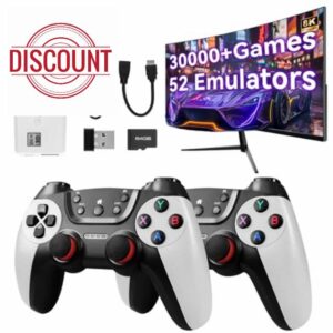 Forlarme M22 Retro Game Console –Support to with 30000+ Classic Games