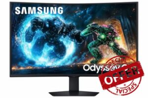 Samsung Odyssey G7 LS37FG756EUXXU 37inches Curved 4K UHD Gaming Monitor - 165Hz