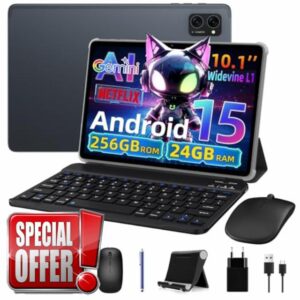 VekfulPC Tablet 10 Inch Android 15