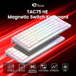 75% Wired Hall Effect Keyboard with Magnetic Switch