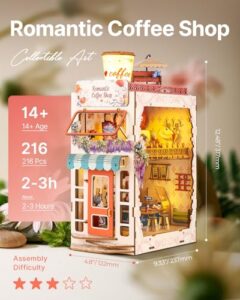 3D Wooden Puzzle DIY Miniature Dolls House for Adults