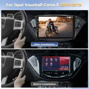 9 Inch Touchscreen Car Stereo with Wireless Carplay Android Auto Bluetooth Mirror Link GPS WiFi FM/RDS EQ Backup Camera+ MIC