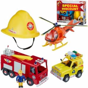 Fireman Sam Rescue Playset with Jupiter Fire Engine