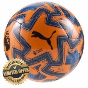 Puma Orbita Play Premier League Football 25 26 EPL 2025/26 - Orange/Blue Size 4