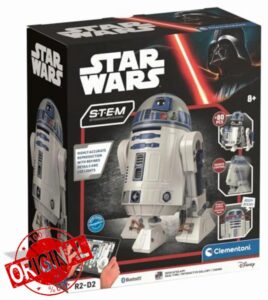 Clementoni R2-D2 Robot – Star Wars Inspired Buildable Robot with LED Lights
